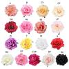 Grampos de Cabelo Broche de Rosa Flores Pin Acessórios de Cabeça para Mulher Menina Festa de Casamento Lembrancinha