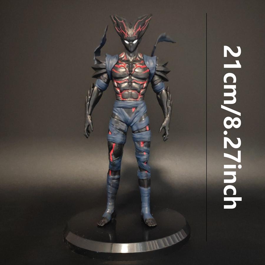 17cm One Punch Man Anime Figure Cloak Saitama Action Figure Villain Garou Figurine Room Decorations PVC Collection Model Toys