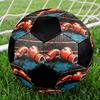 Boxing Theme Size 5 Soccer Ball, Suitable for Both Indoor and Outdoor Matches, a Gift Suitable for Everyone.