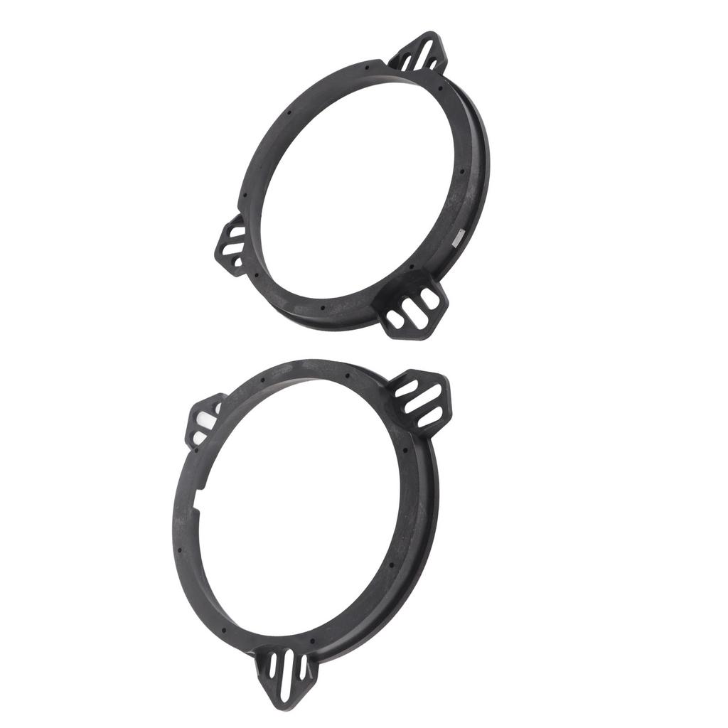 2Pcs Speaker Spacer Adapter Mount 6.5 Inch Black Door Speaker Adapter Spacer Rings Replacement for Subaru Impreza