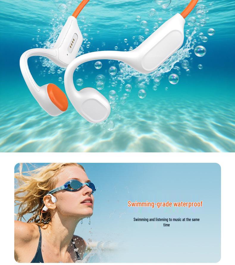 X9 Bone Conduction Bluetooth Headphones: Long Battery, Wireless, for Music, Calls, Sports, Running, Swimming.