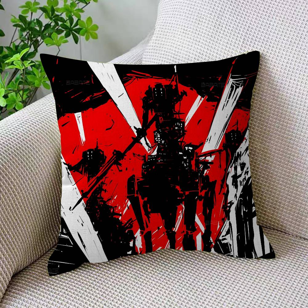 Retro Game UULTRAKILL Cushion Cover Pillowcase Upholstery Sofa Throw Pillow Home Decor Pillowcas