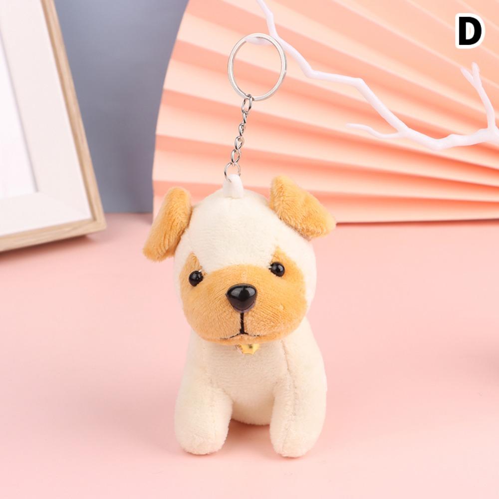 Cartoon Cartoon Wolf Dog Keychain Plush Doll Wolf Dog Stuffed Doll Key Ring Bag Decor