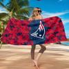 New England Football Team Logo Beach Towel, Quick-drying, Easy to Care for, Suitable for Both Fitness and Beach Vacations,Sports Essential