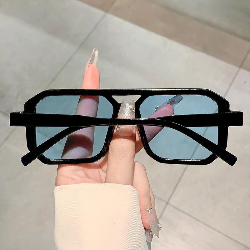 Classic Vintage Square Sunglasses Women Men Luxury Brand Designer Punk Trendy Sun Glasses Outdoor Shades