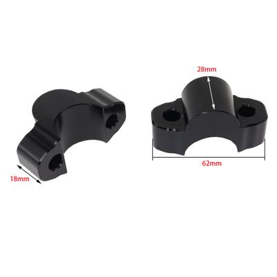 Aluminum Handlebar Riser Kit Raise 20mm For Yamaha Tenere 700 / XT700Z 2019-2023