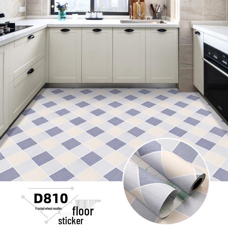 Thickened Waterproof Self-Adhesive Floor Tiles for Bathroom Renovation