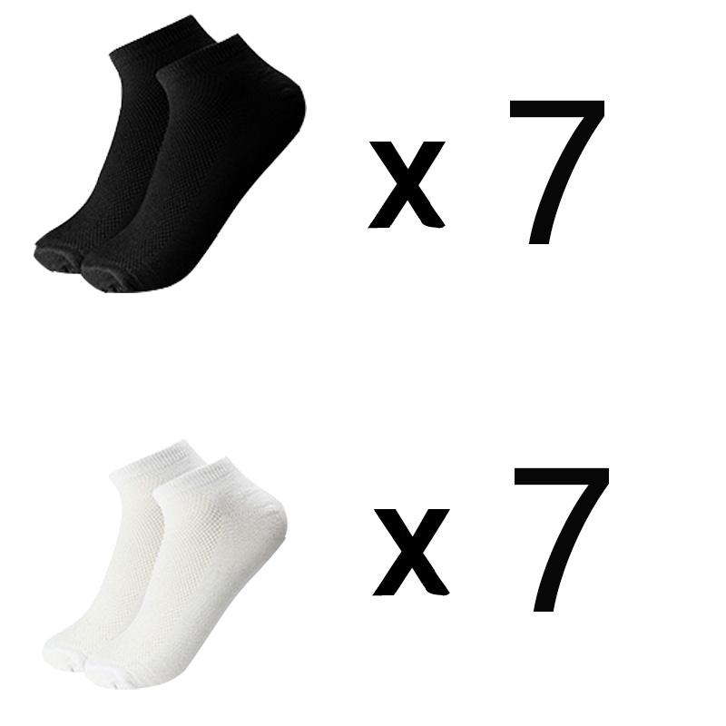 

14 пар/лот мужские носки большого размера EU 38-46 дышащая сетка щиколотки короткие летние тонкие повседневные унисекс забавные низкие носки EU 43-47 Plus