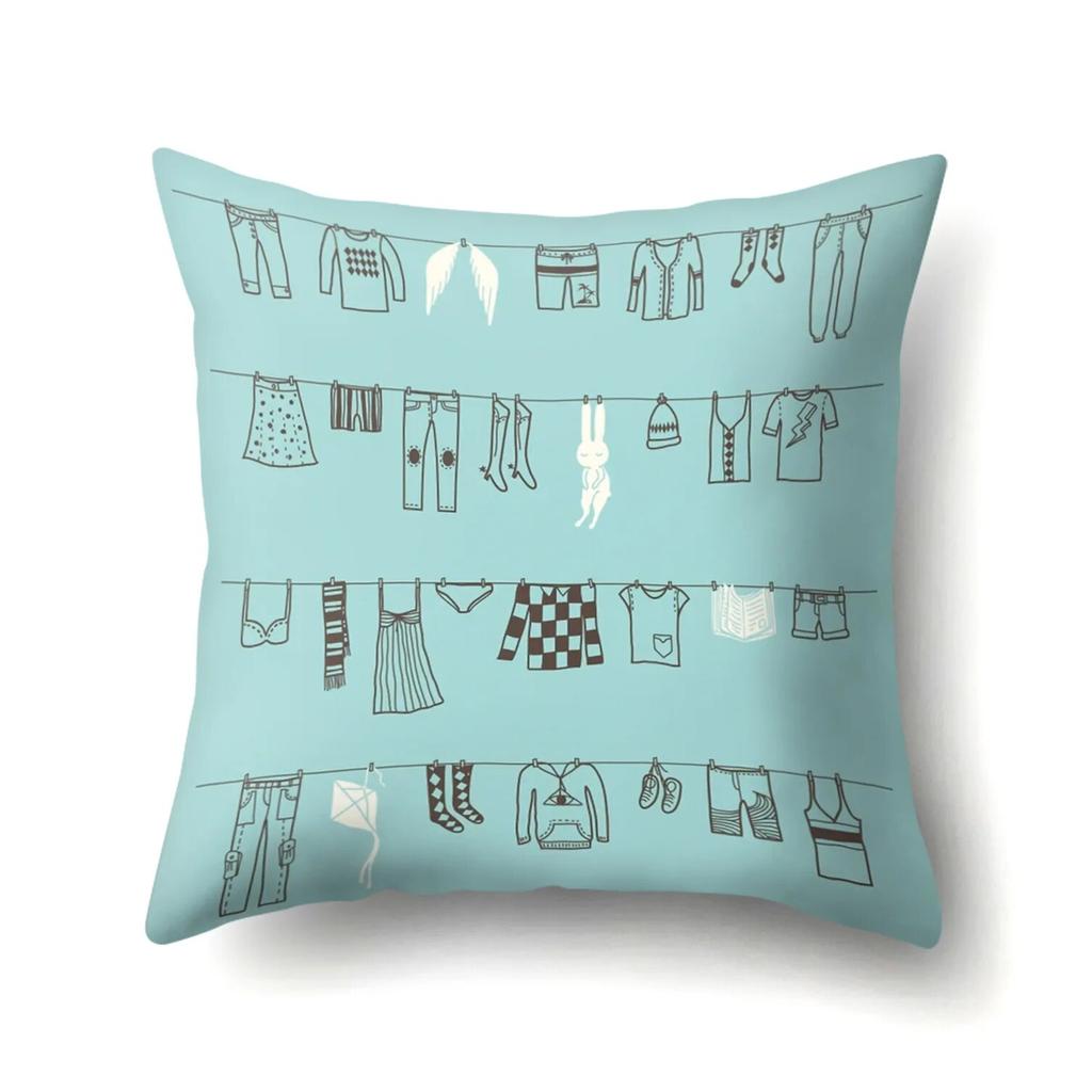 Husă de pernă cu animale cu fructe Husă de pernă pentru birou