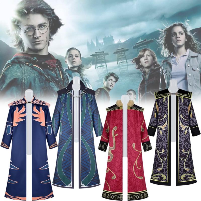 Harry Potter Hogwarts House Cosplay Costume With Pu Snowneil Fabric For Role Play Events