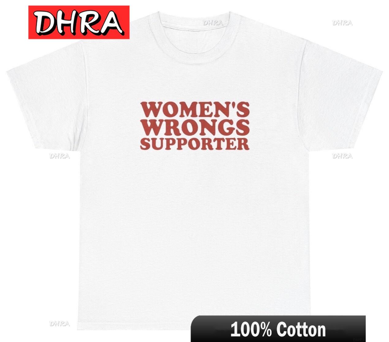 

Womens Wrongs Supporter T Shirt Funny Ironic Silly Cursed Weird Gift Humor Tee Bold TShirts Tops Unisexs Christian Shirt TShirt S