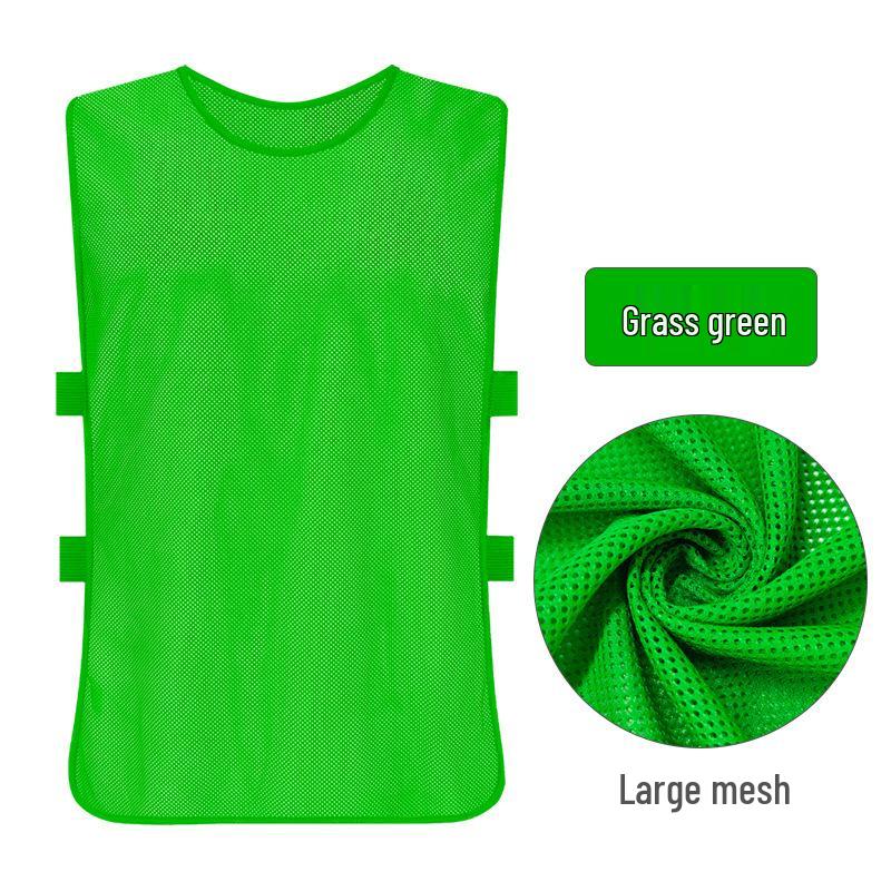Breathable Mesh Sports Training Vest: Basketball & Football Team Gear Medium трава зеленый