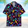 Vintage Tiki 3D Printed Hawaiian Shirt For Men Clothing Summer Trendy Graphic Blouses Casual Y2k Beach Shirts vacation shirt