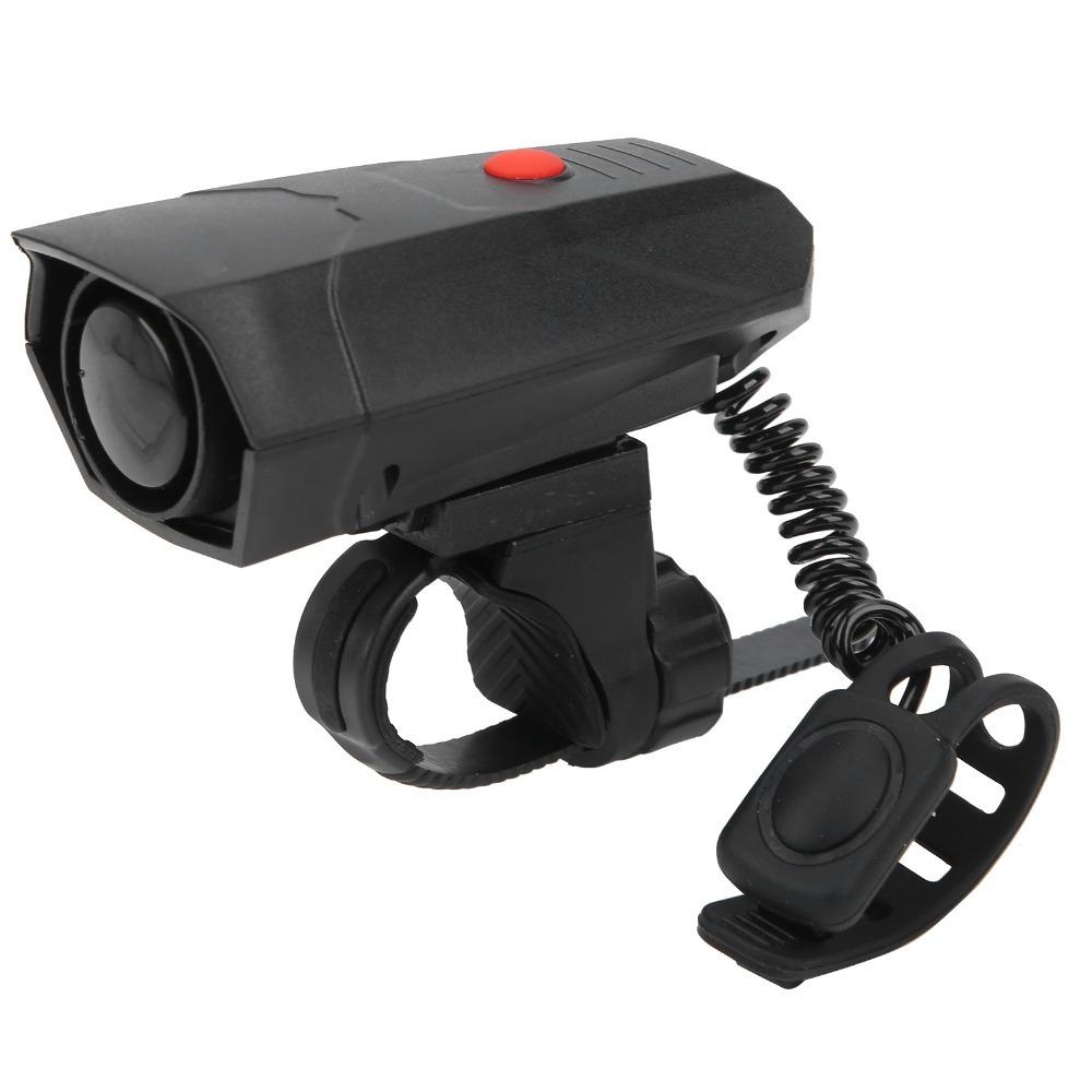 

Handlebar Mount Bike Horn 5 Sound Modes Road Bike Horn Durable Bicycle Bell City Biking without Lights