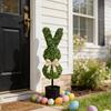 1/2PCS 19.69InEaster Rabbit Garden Stake Artificial Plant Bunny Shape Yard Porch Lawn Outdoor Decoration Landscaping Accessories
