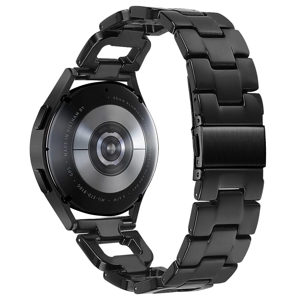 For Garmin Forerunner 245/245 Music Fashion D-Shape Resin Strap Bracelet Watchband