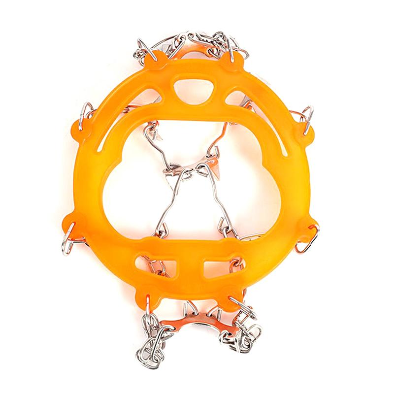 Ski Mountaineering Outdoor Ten-Tooth Ice And Snow Anti-Slip Shoe Covers Outdoor Mountaineering Crampons 10-Tooth Ice Grab