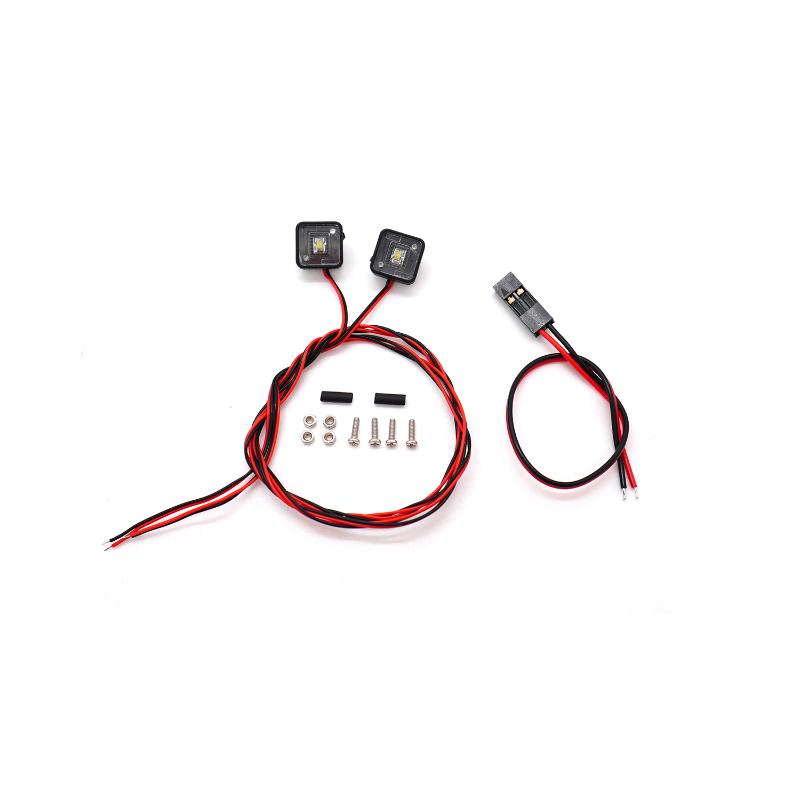 1 Set For  Trx4 D90 D110 Rc4Wd Scx10 90046 Tamiya 90053 1/10 1/14 Rc Car Led Warning Light Profile Light
