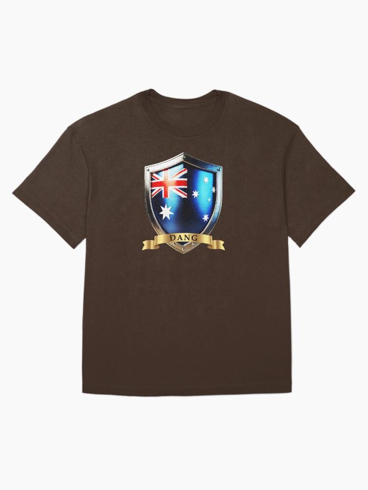 DANG! Dang Australian Heritage Crest Shield Oversized Unisex T-Shirt