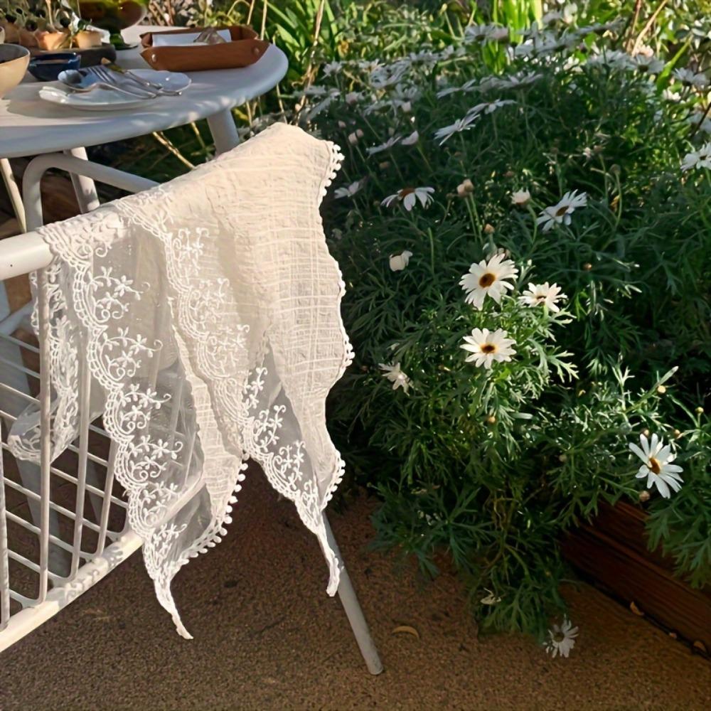 1 Pcs Sweet Elegant Lace Edge Triangular Hair Accessories, Suitable for Party Holiday Hair Styling, Perfect Gifts for Girls