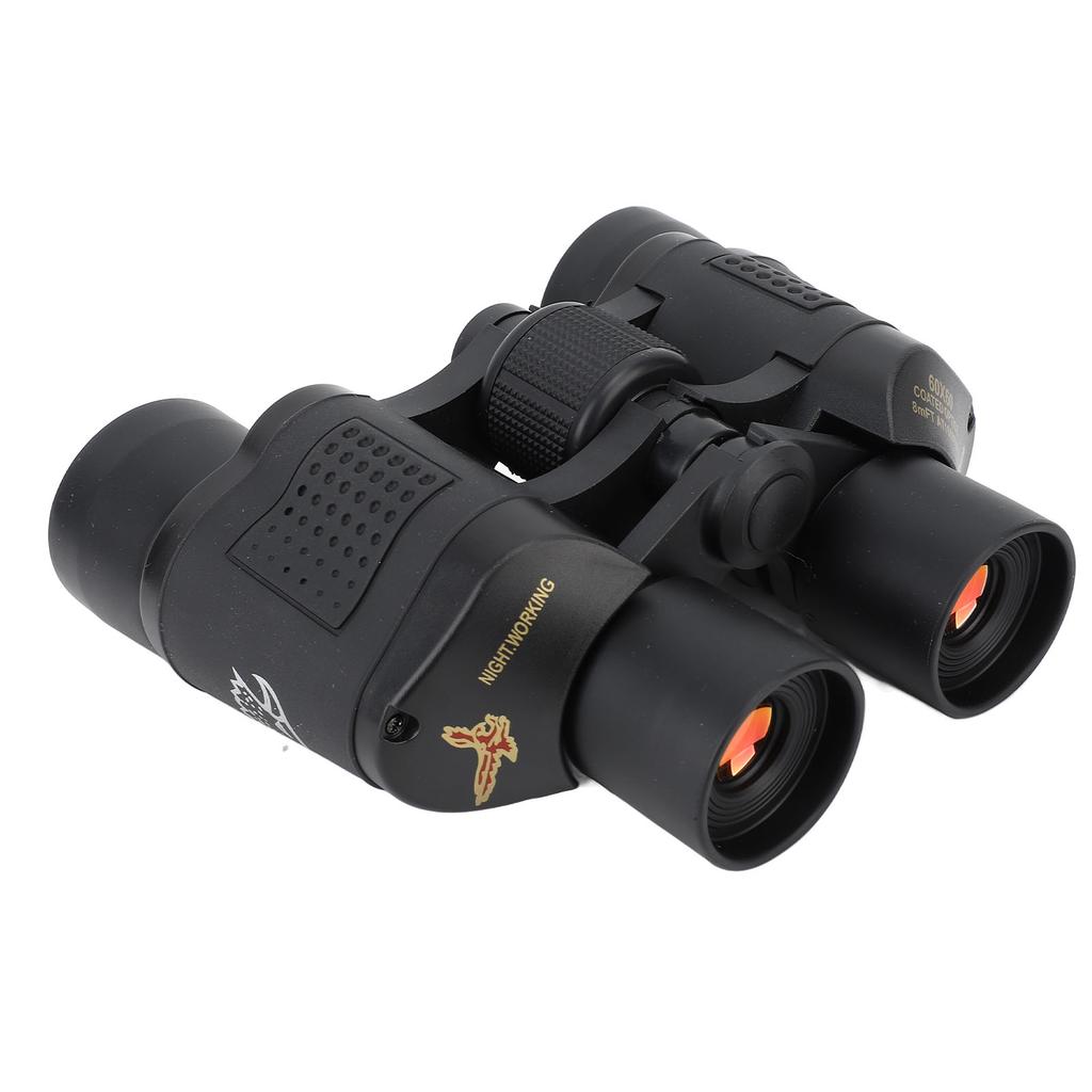 HD Binoculars 60x60 Night Vision Lens Cloth Neck Strap Portable Binoculars for Outdoor Activities