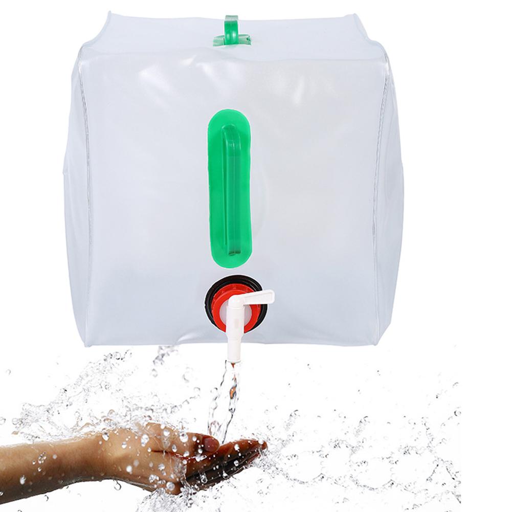 10/11/12/20L Home Water Canister Bucket Outdoor Water Bag Container Portable Large Capacity Water Carrier Tank with Faucet