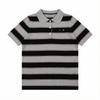 Nanyou Haute Couture Miu Home 26 Neues Mode vielseitiges gestreiftes Kurzarm-POLO-Shirt mit Kragen Damen locker und dünn Oberteil