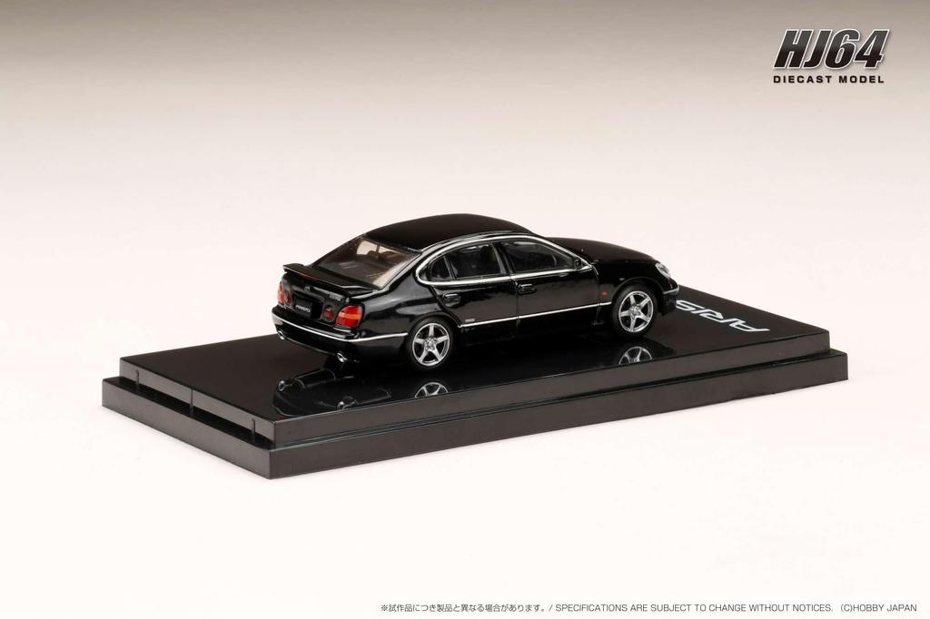 HJ64 Toyota Aristo V300 VERTEX EDITION Early Type Black Finished Product 1/64