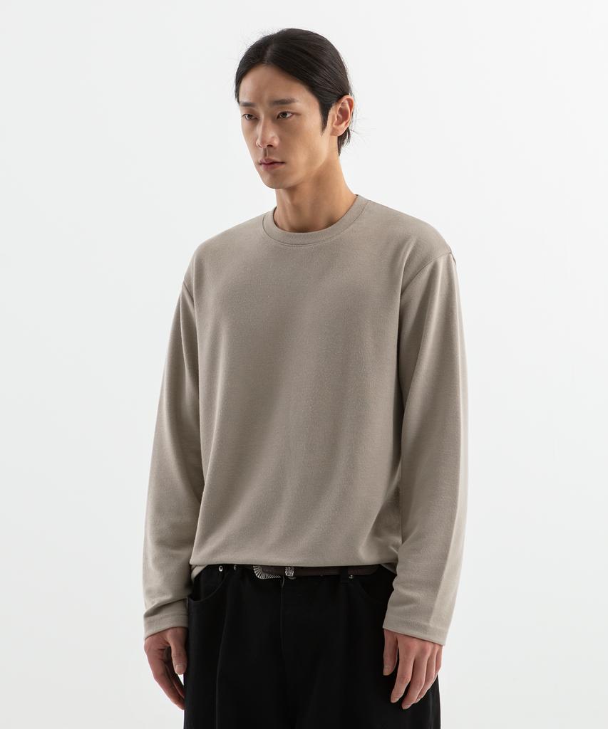 BRENSON Loose Fit Long Sleeve Knit Tee ( 4 Colors )