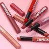 Nový rotujúci zamatový matný rúž Dlhotrvajúci vodeodolný rúž Nepriľnavý Cup Stain Tint Kozmetika Ceruzka Liner Makeup