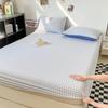 Plaid Style Fitted Sheet Skin-friendly Bed Cover Elastic Bedsheet for Girls Boys Room couvre lit Home Bed Linen(No Pillowcase)