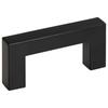 Cabinet Handles 10 pcs Black 64 mm Stainless Steel