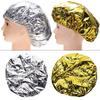 Shower Cap Heat Insulation Aluminum Foil Insulation Hat Elastic Bathing Cap For Women Hair Salon Bathroom Hairdressing Salon