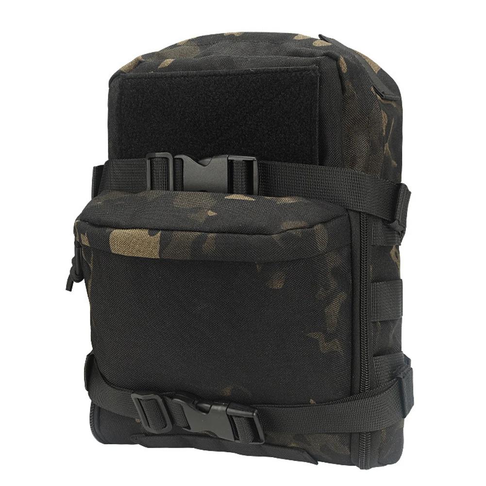 Mini Hydration Bag Outdoor Tactical Backpack Water Bladder Carrier Zipper Pouch Outdoor Hunting Bag 1000D Nylon Outdoor Sports