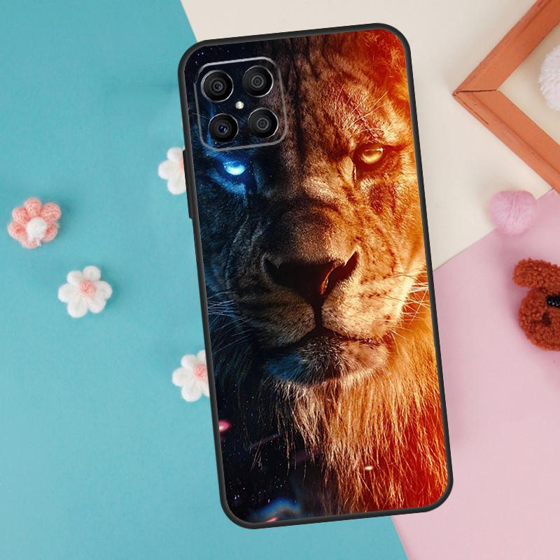 Lion Art Case For Honor 200 Pro 50 70 90 X9a X8a X8 X9 X8b X9c X9b Honor Magic 7 Pro 5 6 Lite Cover