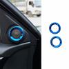 For Honda Accord 9Th 2014-2017 Blue Titanium Front A-Post Speaker Cover Trim 2X