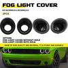 Fog Light Cover Set For For Dodge Challenger 2015- Driver And Passenger Side