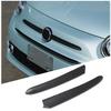 Mat Zwart ABS Voorbumper Bovenste Grille Sierlijst Voor Fiat 500 2016-24