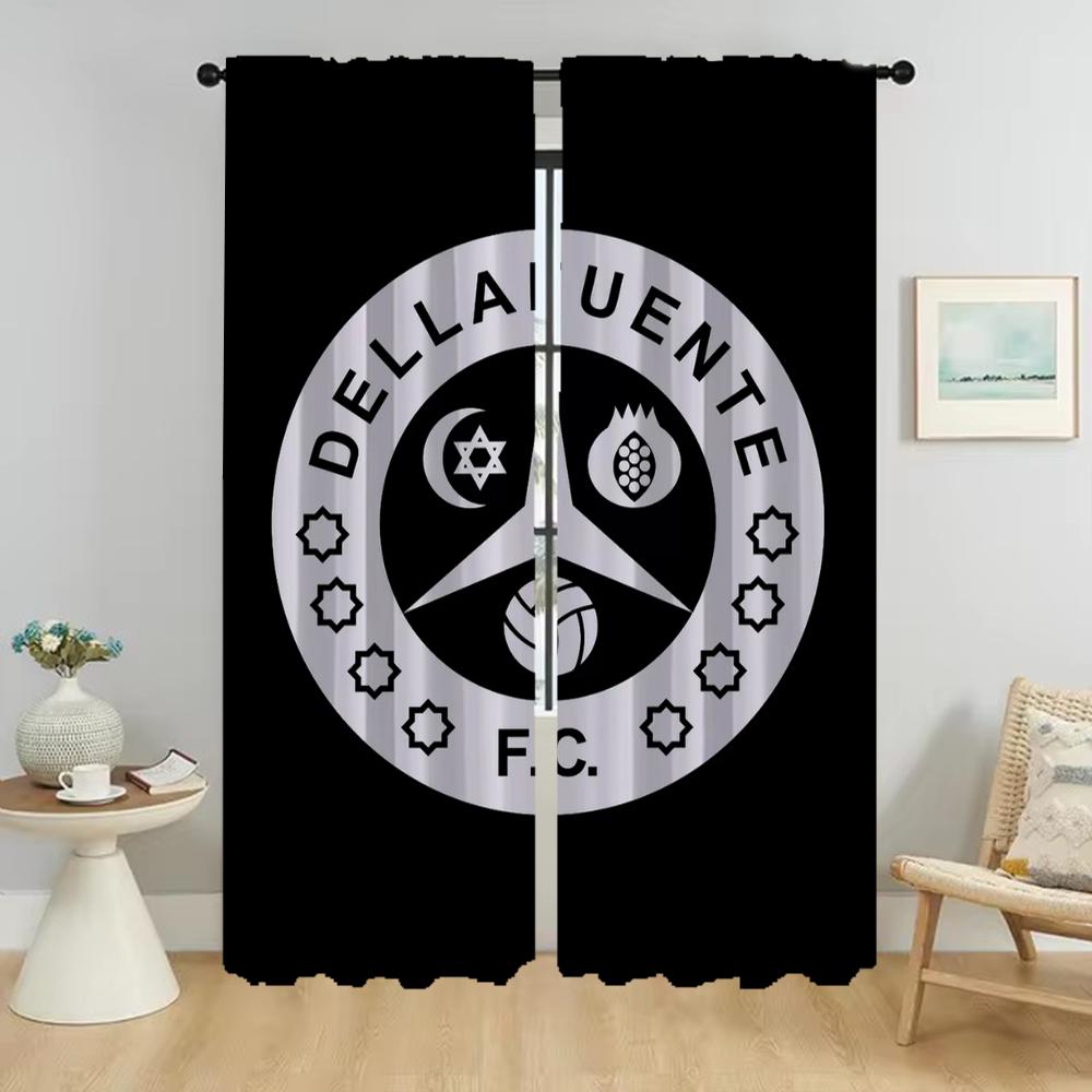 Dellafuente Myggnät för Vardagsrum Skärmar Fönstergardin Tyg för Sovrum Heminredning Gardiner 2 Delar Barn