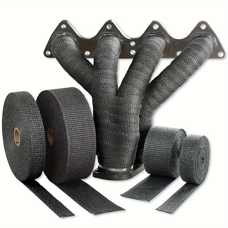 5M Motorcycle Exhaust Thermal Tape Header Wrap Manifold Insulation Cotton High Temperature Protection Parts