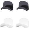 4 Pack Gaming Headphone Stand Headset Hook Holder Hanger Stick-on Wall Mount Under Desk Clip Cradle Storage Organizer for Sennheiser Sony Bose Beats