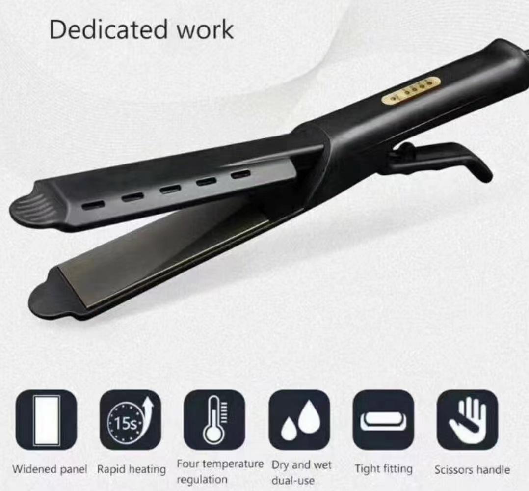 Diamond Flat Iron Private Label Hair Straightener Sample Hair Straightener Hair Roller Flat Iron