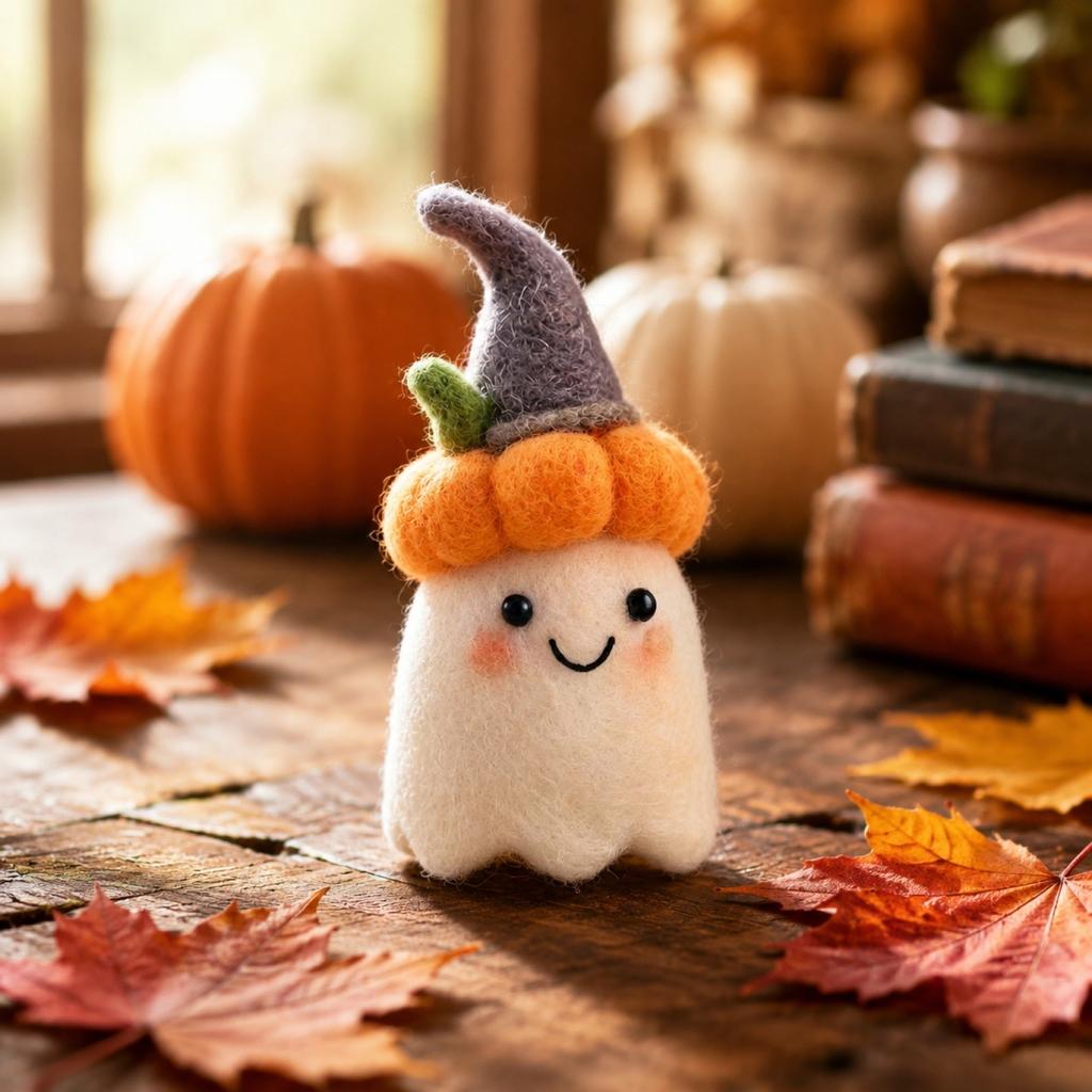 Halloween and Pumpkin Decorations for Mantel Shelf Table Centerpiece