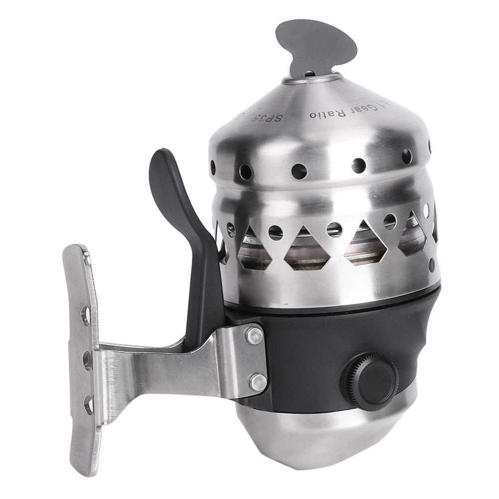 Archery Shooting Fishing Lure Reel Hand Brake Winding Displacement Fish Line Wheel AccessorySP35