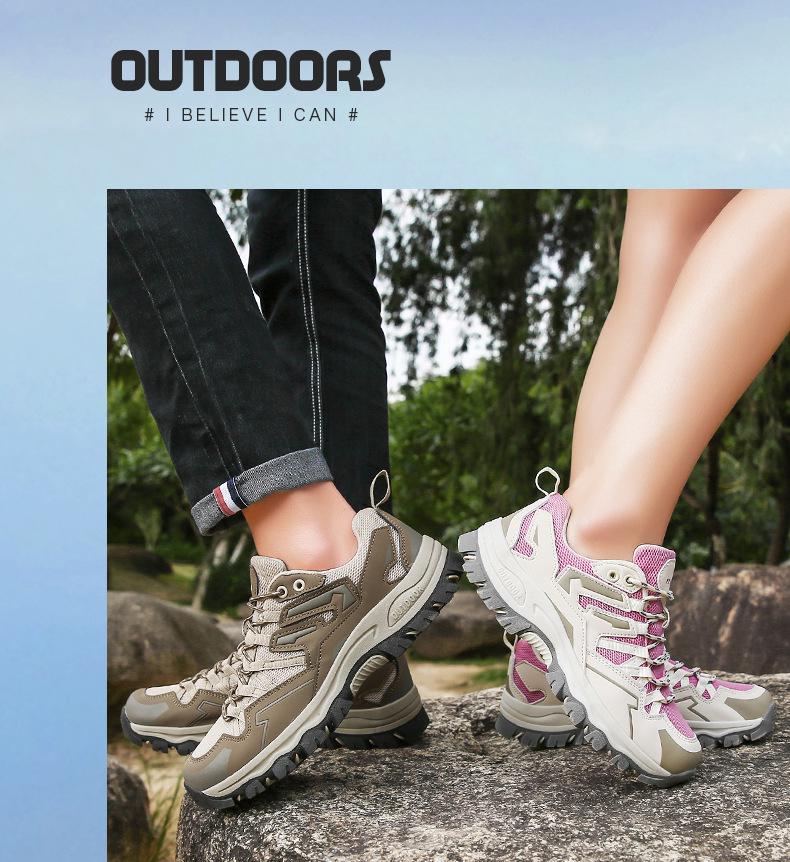 Große Outdoor-Wanderschuhe - Atmungsaktiv, Lässig, Mesh-Schuhe für kurze Reisen für Männer & Frauen