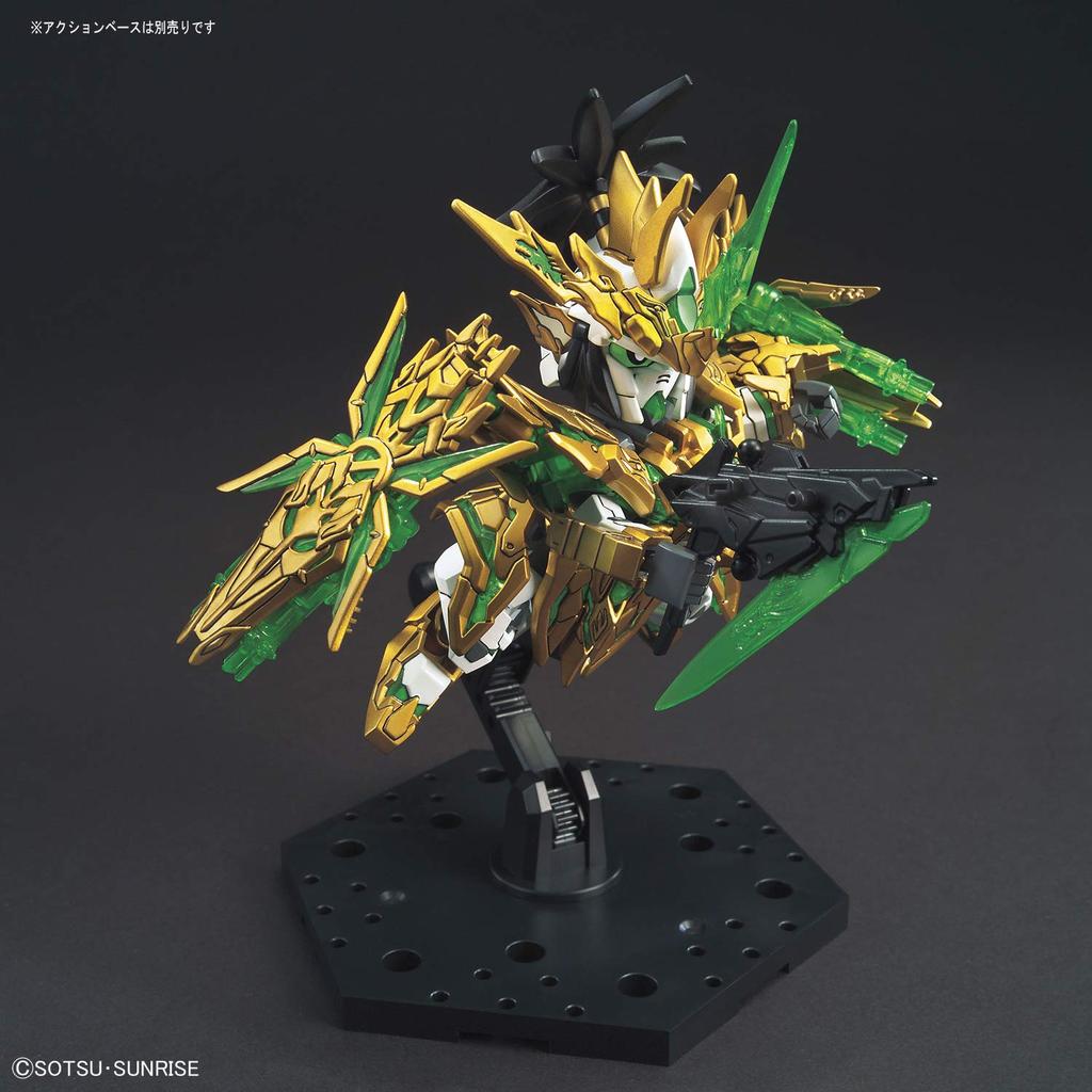 SD Gundam Sangoku Soketsuden Ryuken Liu Bei Unicorn Gundam, color-coded plastic model BAS5058879