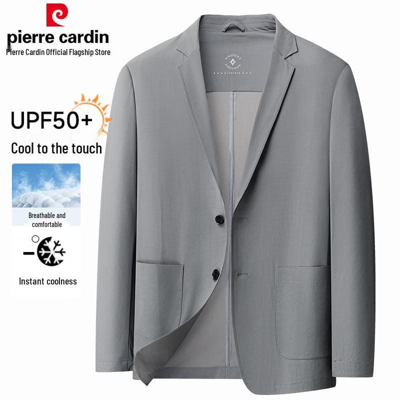 Pierre Cardin Men's Sun Protective Cool Touch Stretch Casual Blazer