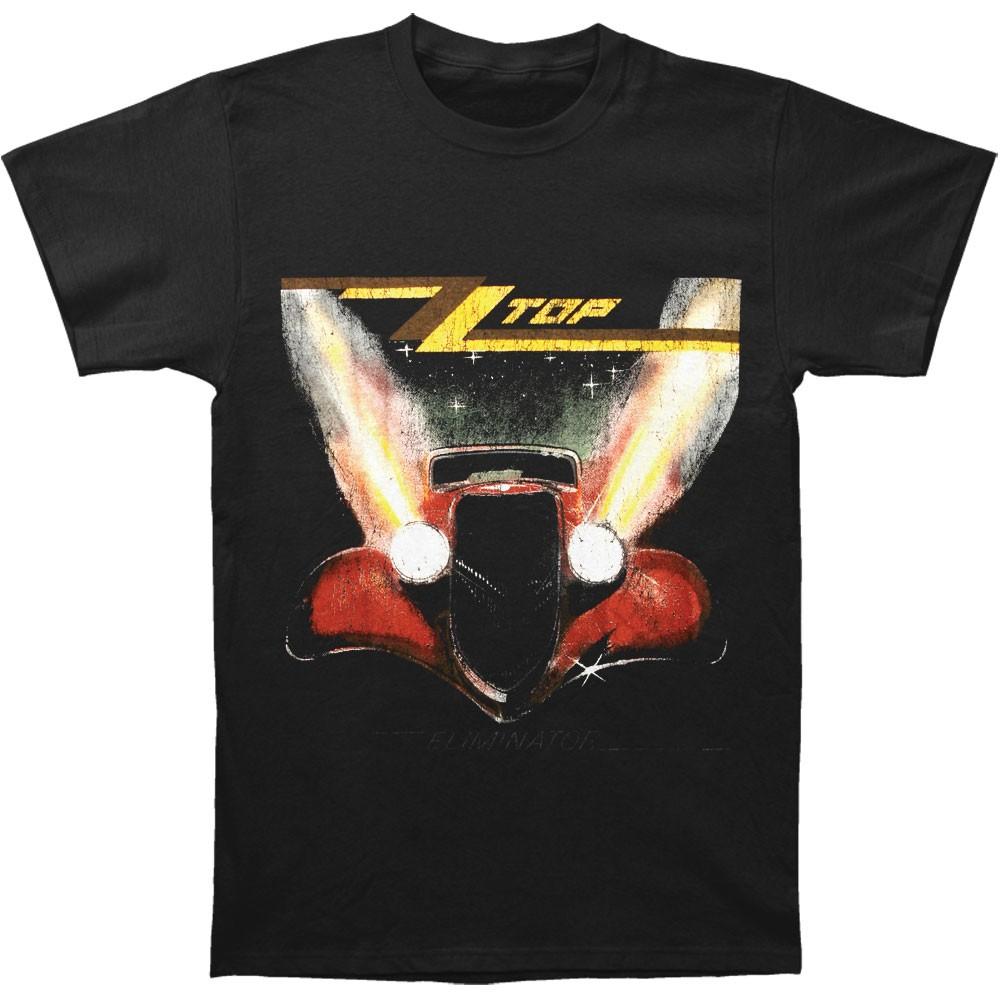 Men s ZZ Top Eliminator T-shirt Small Black 2XL
