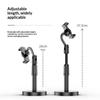 Adjustable Desk Lazy Phone Holder Tablet Live Broadcast Bracket Rotatable Extension Multi-Phone Support Live Broadcast