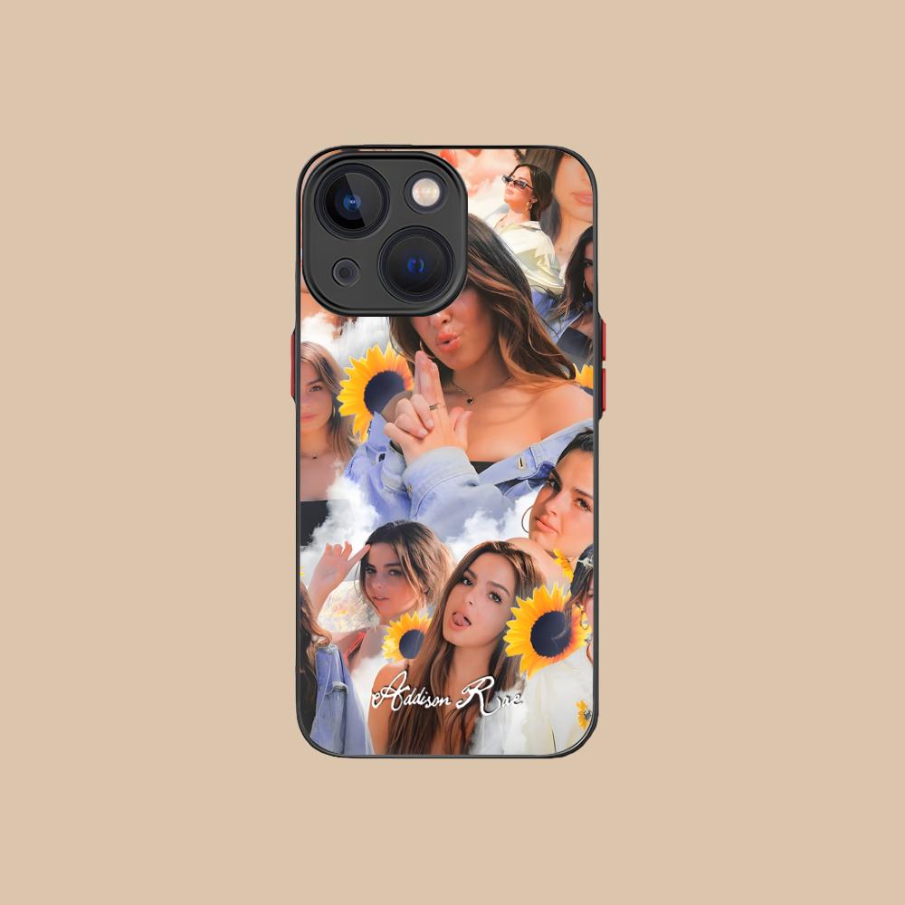 Addison Rae Silicone Mobile Phone Case for iPhone 17 16 15 14 13 12 11 X XR XS Air Pro Max Plus Mini Colorful Cover